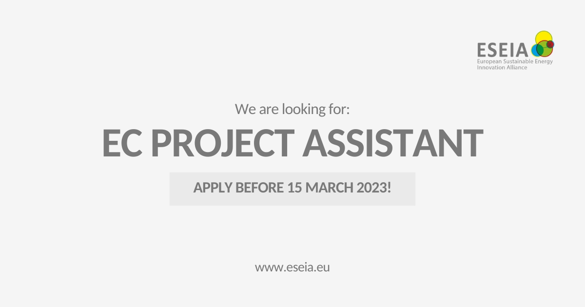 ESEIA Is Looking For an EC Project Assistant