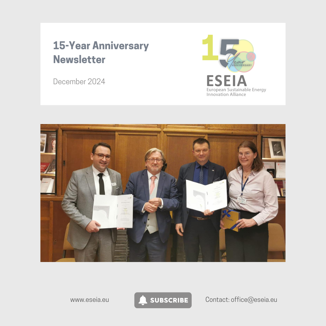 Announcing the ESEIA 15-Year Anniversary Newsletter: Meet Awardees, Discover Achievements, and Explore our Plan for 2025!