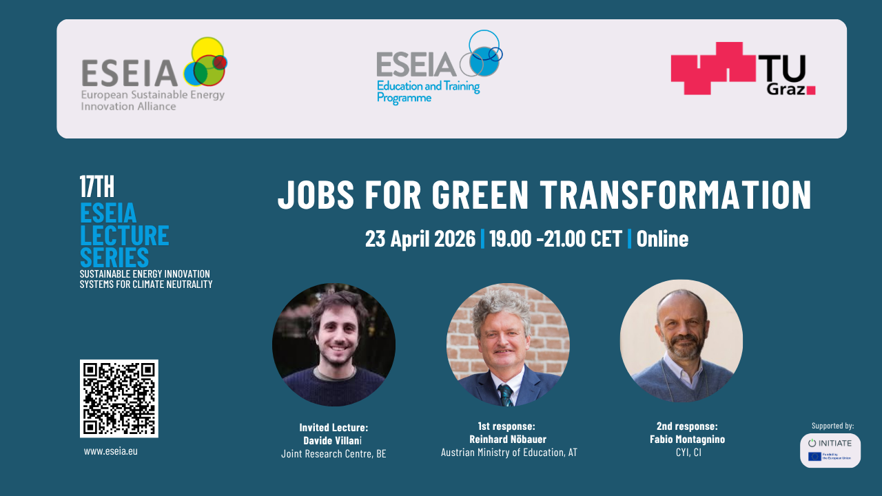 17th ESEIA Lecture Speakers