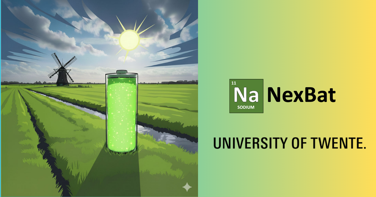 University of Twente Leads €8 Million National Research into Sodium-Ion Batteries