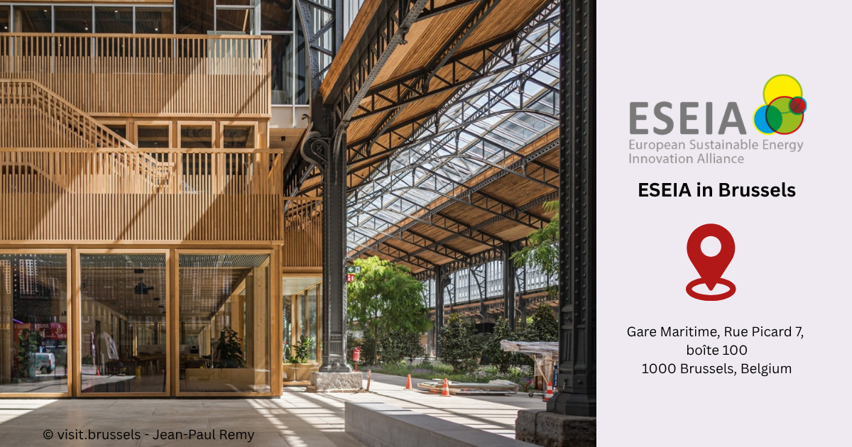 ESEIA Establishes Presence in Brussels at Gare Maritime