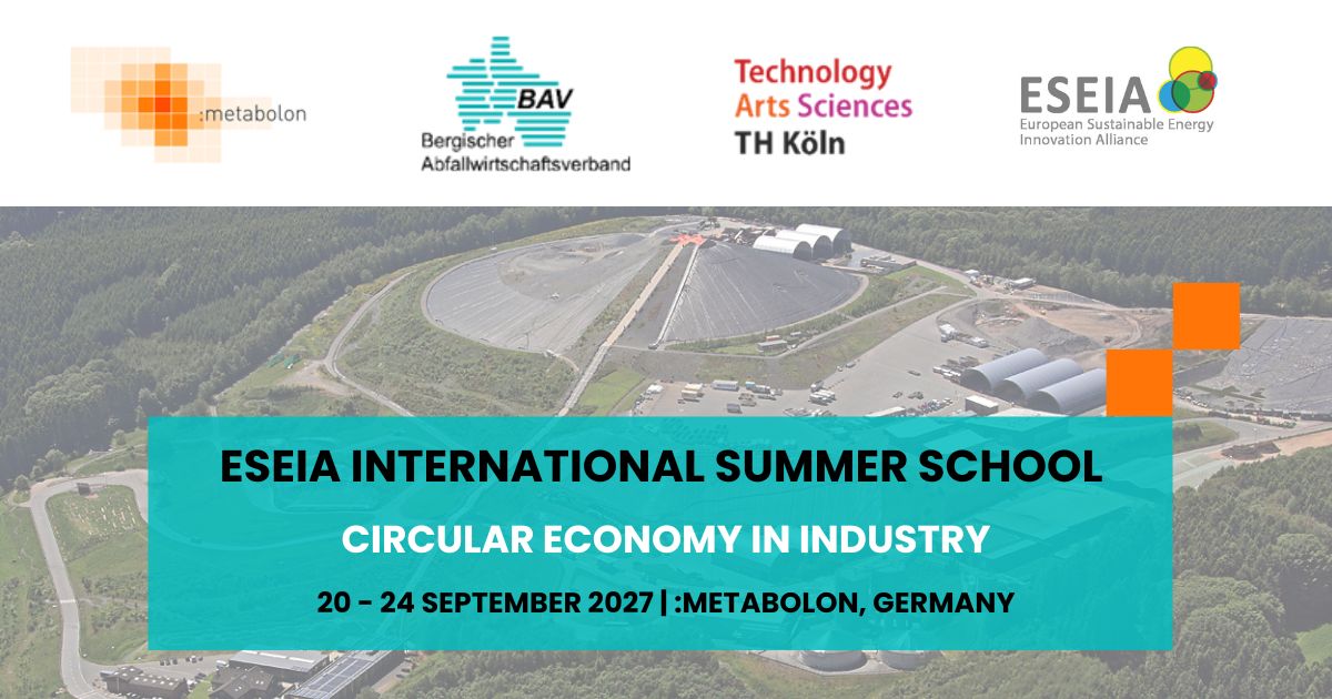 ESEIA International Summer School 2027 