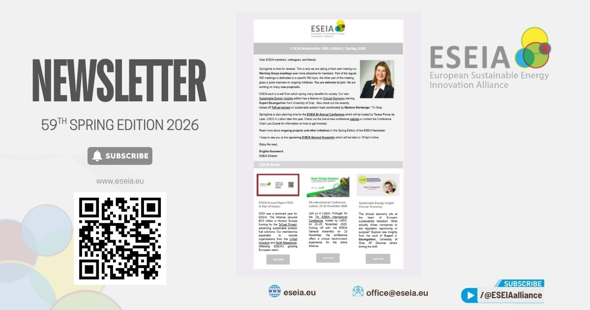 ESEIA Spring Newsletter 2026 is Out
