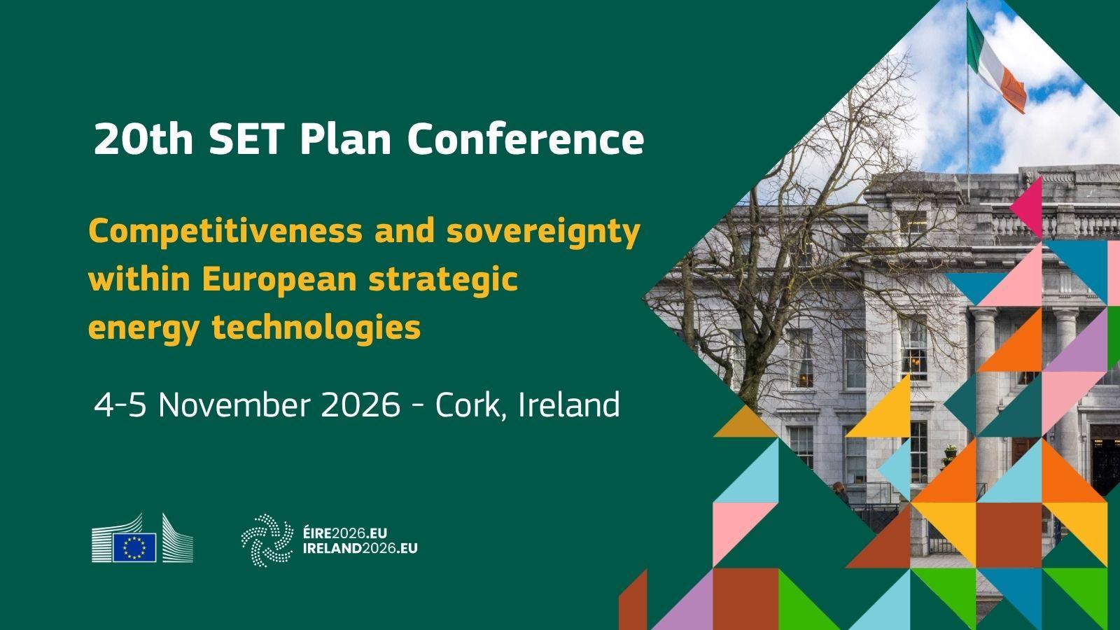 20th SET Plan Conference: Shaping Europe’s Strategic Energy Technologies