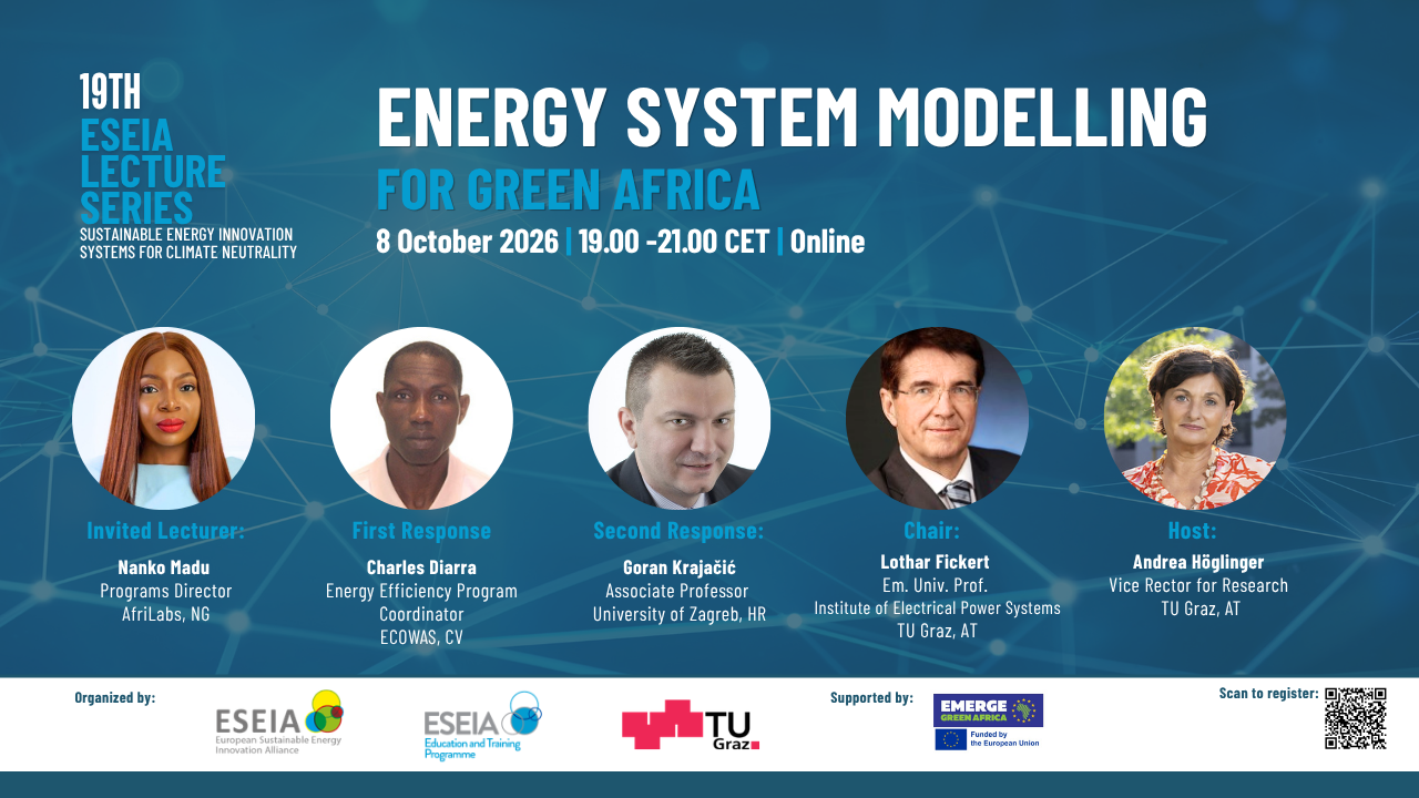 Key Takeaways from the 19th ESEIA Lecture | Energy System Modelling for Green Africa
